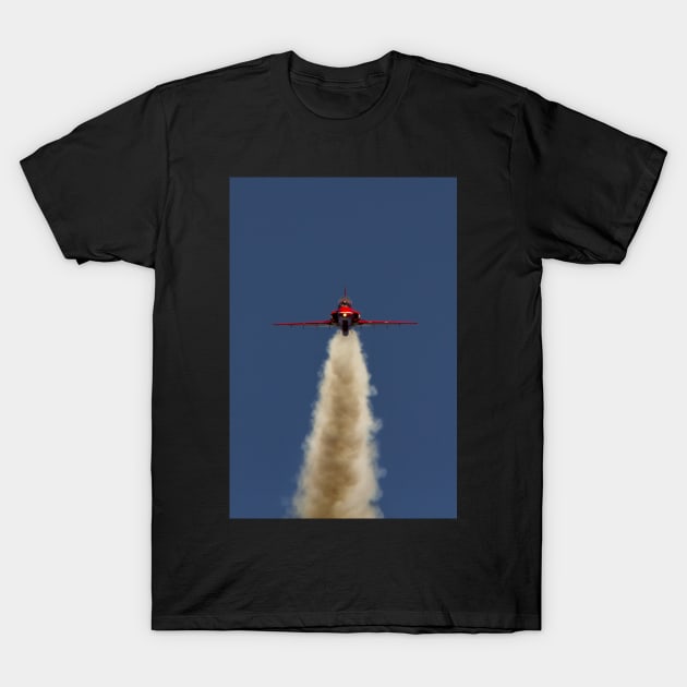 Red Arrow Head On T-Shirt by aviationart